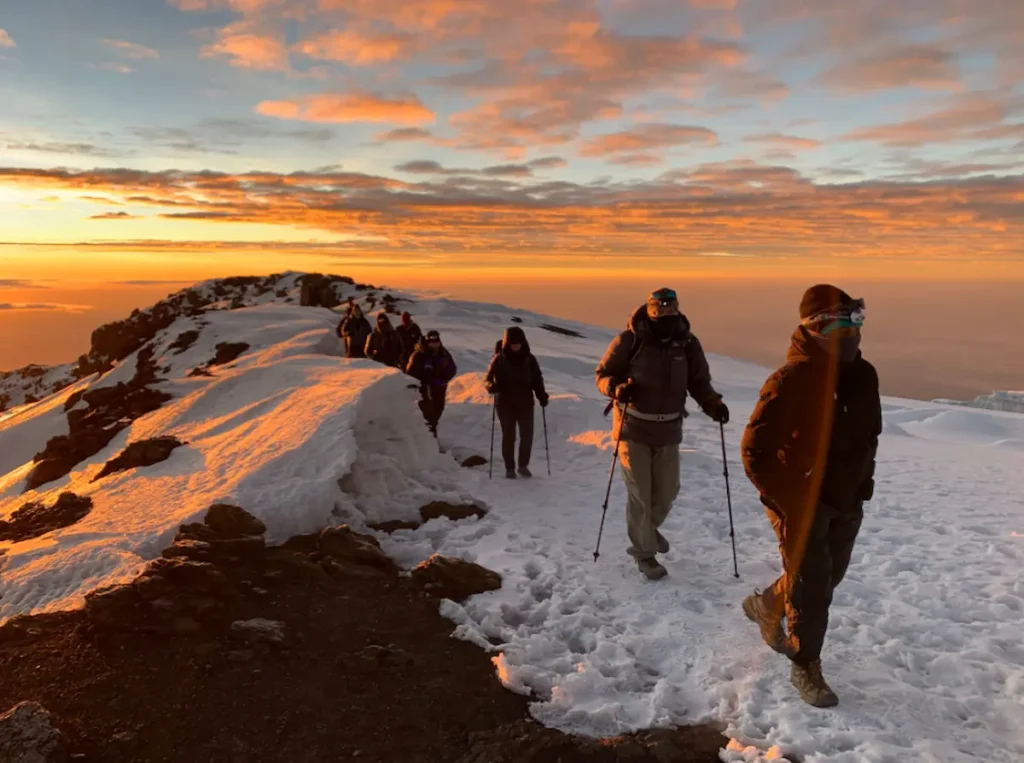 Kilimanjaro summit Night
