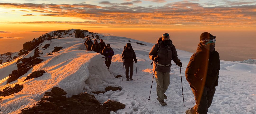 Kilimanjaro summit Night