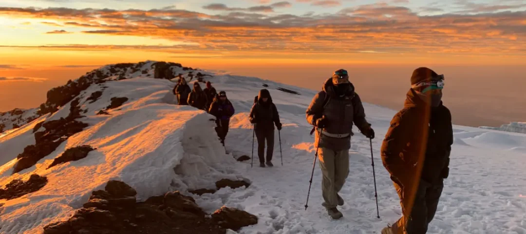 Kilimanjaro summit Night