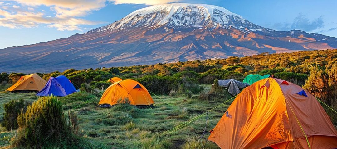 Sleeping on Kilimanjaro